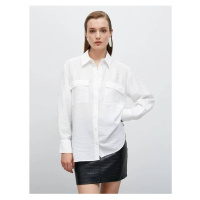 Koton Women's/Girls Shirt White 4wak60003ew