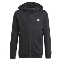 Adidas adidas Essentials Full-Zip Hoodie Jr Černá