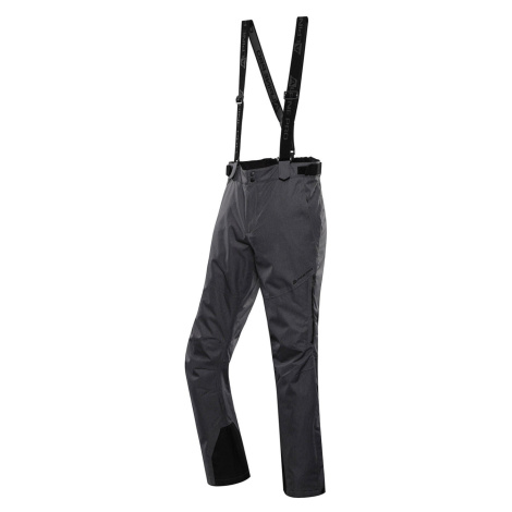 Alpine Pro Osag Pánské lyžařské kalhoty s Ptx membránou MPAB680 černá