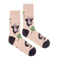 Ponožky Krtek hnědý Fusakle