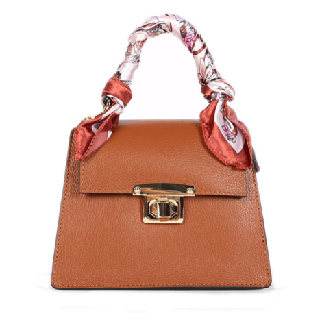 Dámské kožené kabelky Mattia hnědé