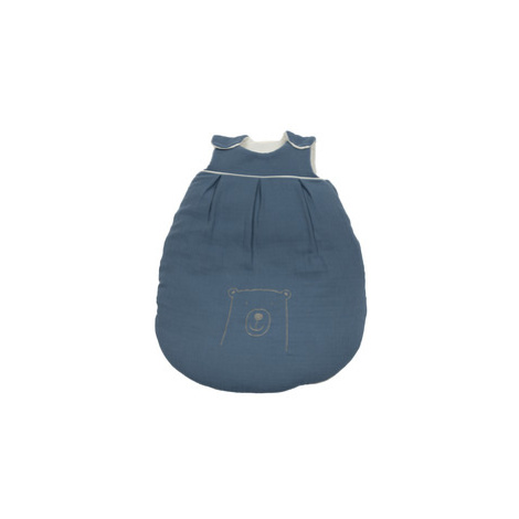 LetnĂ­ spacĂ­ pytel Be Be 's Collection Muslin Dark Blue Bebes Collection