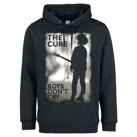 The Cure Amplified Collection - Boys Don't Cry Mikina s kapucí černá