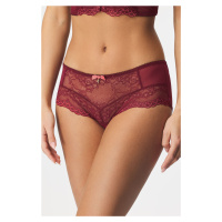 Kalhotky Superboost Lace Cranberry francouzské Gossard