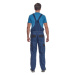 Cerva Max Summer Pánské pracovní kalhoty s laclem 03020239 modrá/černá