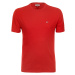 Pánské červené tričko Tommy Hilfiger s malým logem