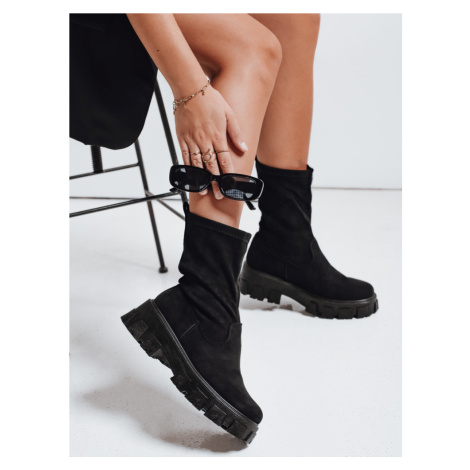 Dámské kotníkové boty na platformě ZY1135 DStreet