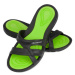 AQUA SPEED Plavecká obuv do bazénu Panama Black/Green Pattern 38