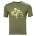 Pánské tričko Helly Hansen F2F Organic Cotton T-Shirt Lav Green