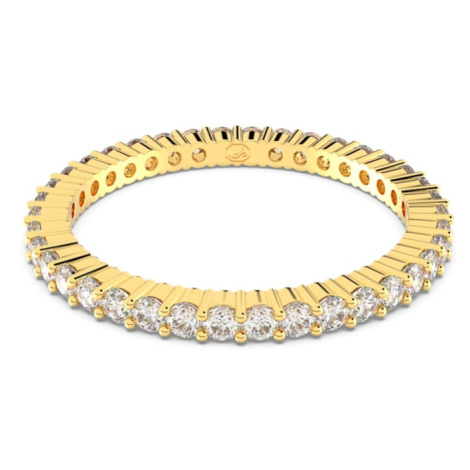 Swarovski Luxusní pozlacený prsten Vittore 5028972 60 mm