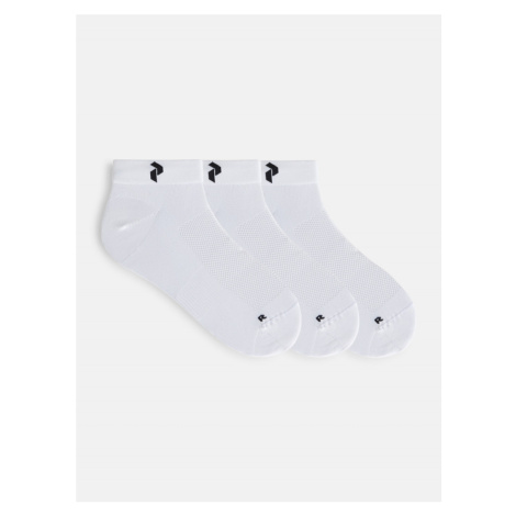 Ponožky 3-pack peak performance low sock 3-pack bílá