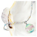 Lampglas Něžný dámský náhrdelník Sweet Childhood s perlou Lampglas s ryzím stříbrem NP22