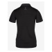 Černé dámské sportovní polo tričko Kilpi COLLAR