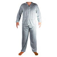 Prokop pánské pyžamo na knoflíky khaki