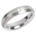 Boccia Titanium Titanový snubní prsten s diamantem 0130-05
