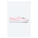 Dětské tenisky Vans Sequin Patch Classic Slip-On růžová barva