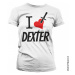 Dexter tričko, I Love Dexter Girly, dámské