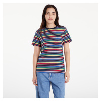 Tričko Wrangler Stripe Tee Navy