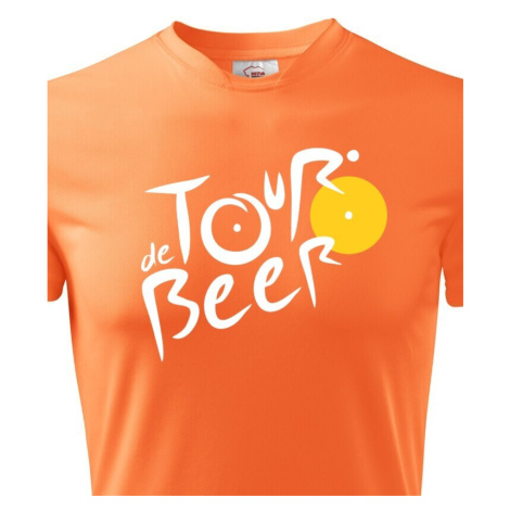 Originální pánské tričko Tour de Beer BezvaTriko