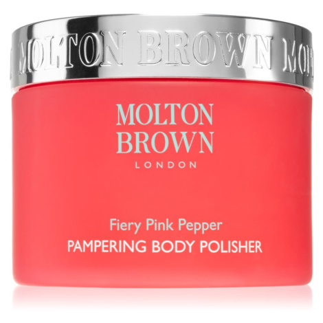 Molton Brown Fiery Pink Pepper čisticí tělový peeling 250 g