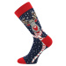 Lonka Debox Unisex vzorované ponožky - 3 páry BM000001468200112977 vánoce