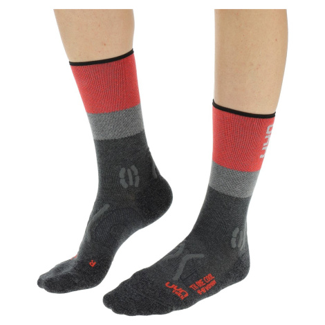 UYN Trekking One Cool Socks W S100292G049 - anthracite/red /40