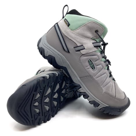 Keen TARGHEE IV MID WP YOUTH alloy/granite green