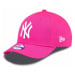 DĚTSKÁ NEW ERA 9FORTY CHILD MLB LEAGUE BASIC NEW YORK YANKEES PINK WHITE