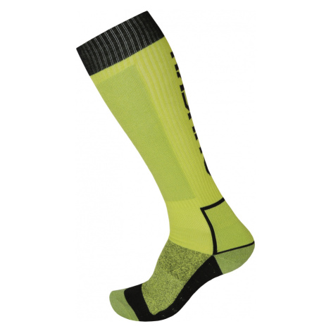 Vysoké ponožky Husky Snow Wool zelená/černá XL(45-48)