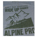 Alpine Pro Zebaro Pánské triko s krátkým rukávem MTSA862 monument