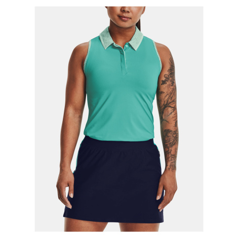 Under Armour Tílko UA Iso-Chill Sleeveless Polo-GRN - Dámské