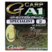 Gamakatsu háčky g-carp specialist camou a1 10ks-velikost 4