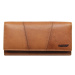 Lagen Luxusní dámská kožená peněženka PWL-2388/V hnědá