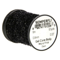 Semperfli Šenylka Gel Core Body Micro Fritz Black 0,8mm