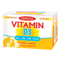 TEREZIA Vitamin D3 1000 IU 90 tobolek