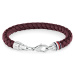 Tommy Hilfiger Elegantní pánský náramek z červené kůže 2790547