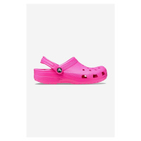 Dětské pantofle Crocs Classic Kids Clog růžová barva
