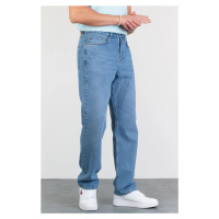 52334 Dewberry Baggy Fit Relaxed Cut Hlt Loose Mens Jeans-LIGHT BLUE