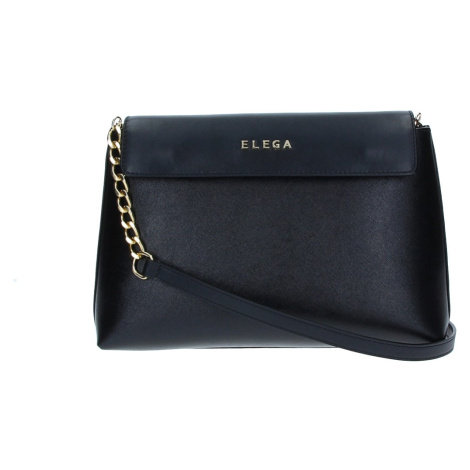 ELEGA Velké crossbody psaníčko Ann černá/zlato