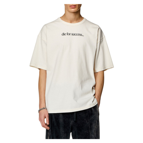 Tričko diesel t-boxt-n6 t-shirt bílá