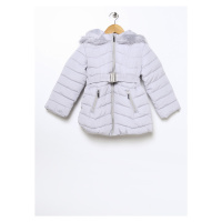 Koton Gray Girls' Coat 3wkg00003aw