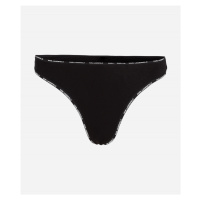 Spodní prádlo karl lagerfeld mini logo cheeky brazilian black