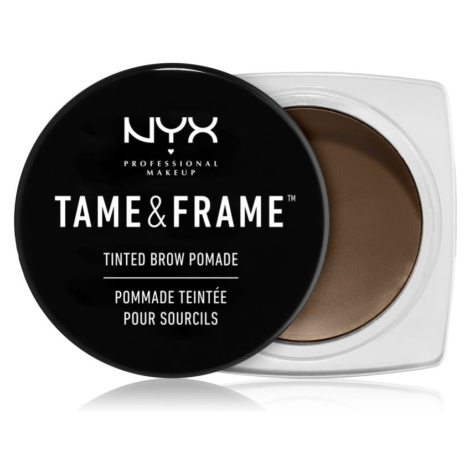 NYX Professional Makeup Tame & Frame Brow pomáda na obočí odstín 03 Brunette 5 g