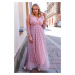 vzdušné maxi šaty Plus Size S-45