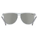 Uvex LGL 47 Lifestylové sluneční brýle, stříbrná, velikost
