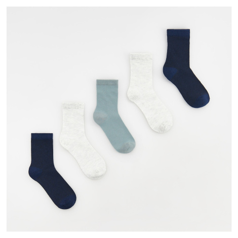 Reserved - Ponožky 5 pack - Tyrkysová