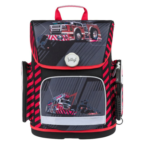 Školní aktovka pro prvňáčky Baagl Ergo Hasiči