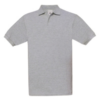 B&C Pánská polokošile PU409 Heather Grey