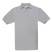 B&amp;C Pánská polokošile PU409 Heather Grey