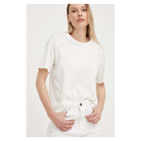 Tričko Answear Lab bílá barva